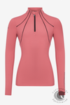 LeMieux Young Rider Mia Mesh Base Layer Cranberry