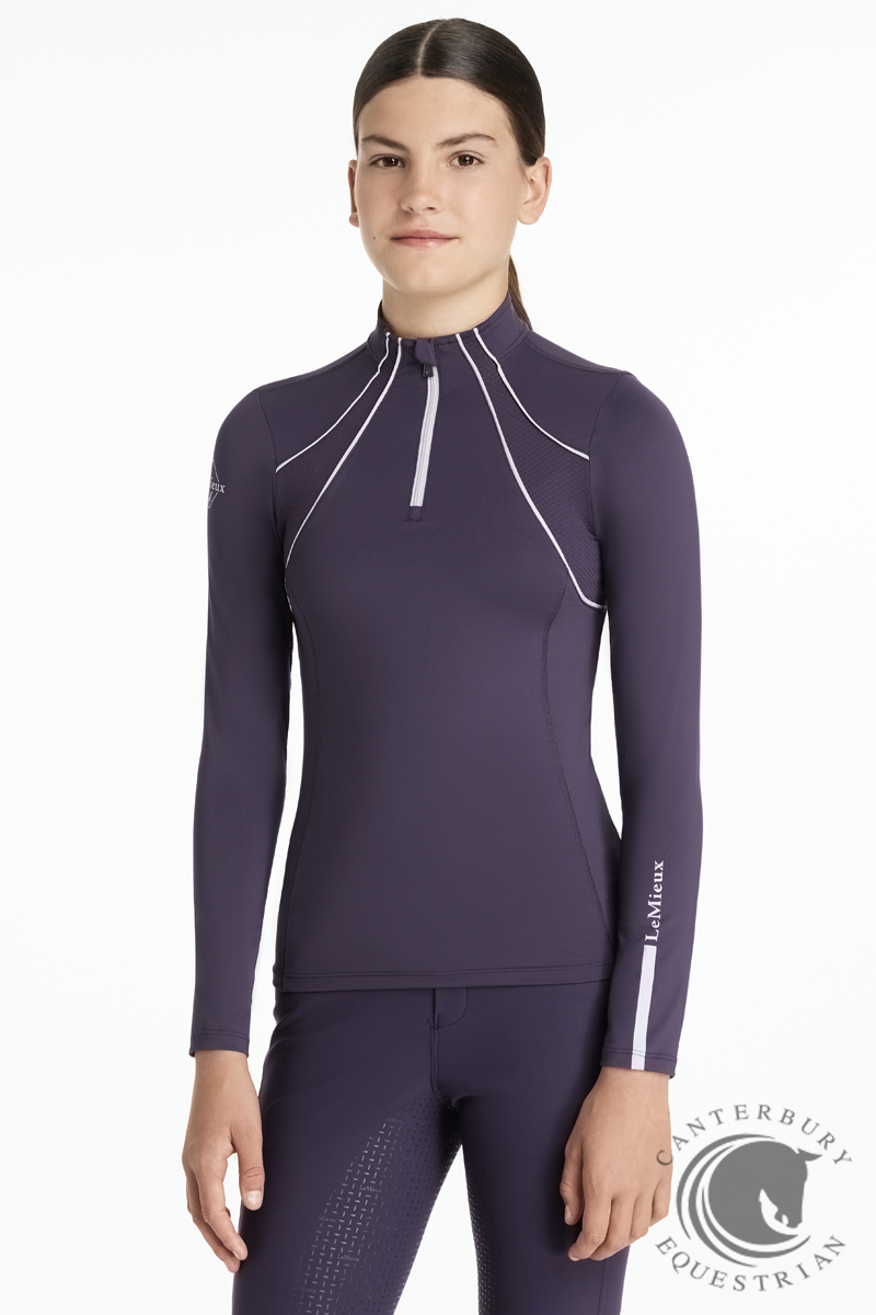 LeMieux Young Rider Mia Mesh Base Layer Juniper