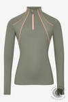 LeMieux Young Rider Mia Mesh Base Layer Rosemary