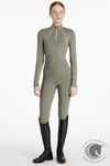 LeMieux Young Rider Mia Mesh Base Layer Rosemary