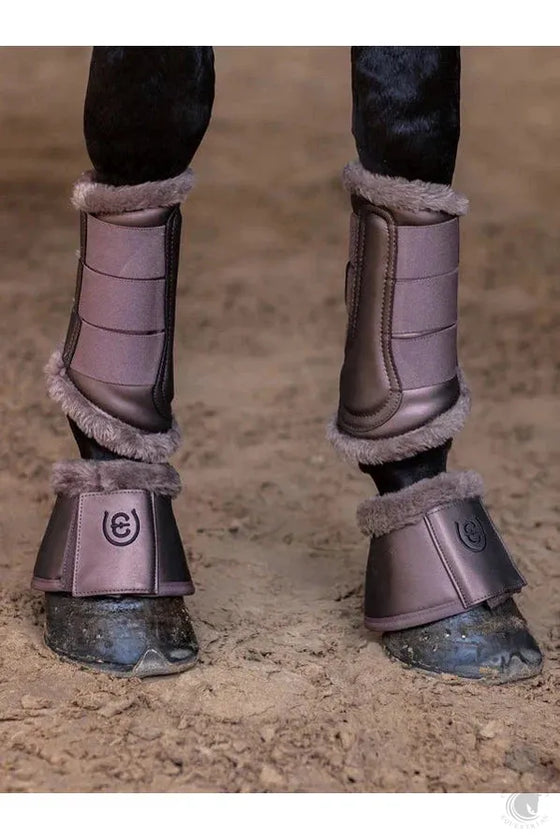 Equestrian Stockholm Bell Boots - Amaranth