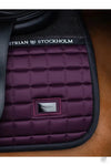 Equestrian Stockholm Black Raven Sportive Jump Saddle Pad