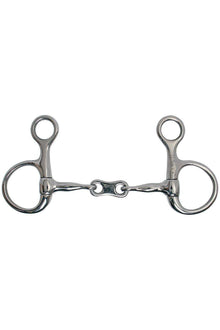  Blue Tag Hanging Snaffle with French Link