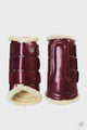 Equestrian Stockholm Brushing Boots - Bordeaux