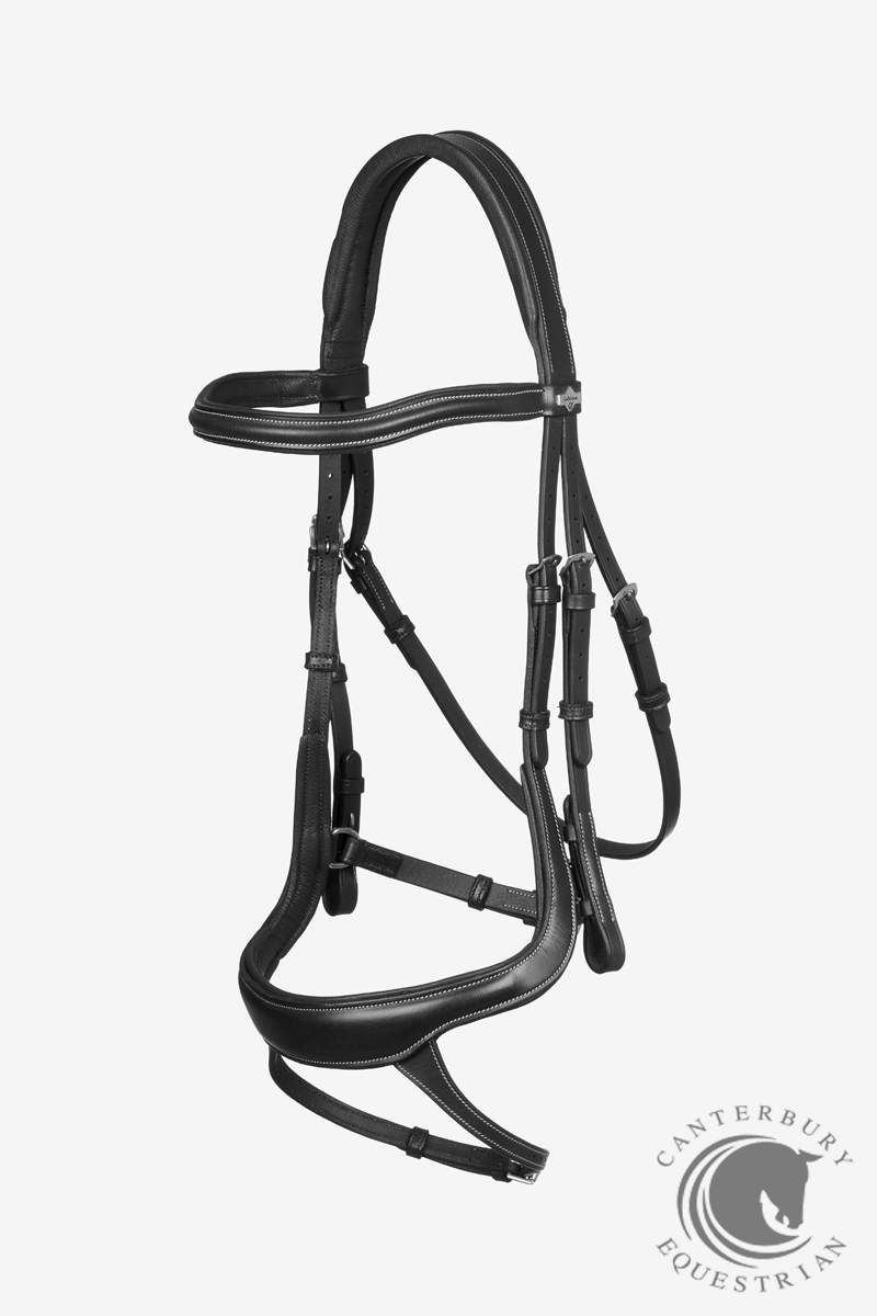 LeMieux Arika Split Noseband Bridle Black