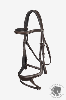  LeMieux Arika Split Noseband Bridle Brown