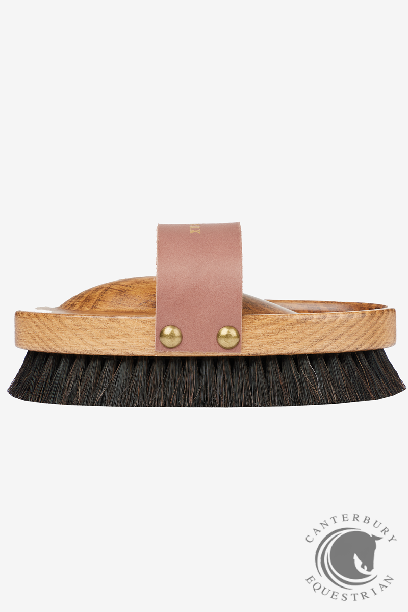 LeMieux Artisan Lambswool Body Brush Brown