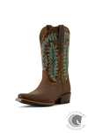 Ariat Women's Beaumont Western Boot - Sassy Brown/Gilded Tiger Print