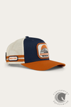 Ringers Western Big Rig Trucker Cap - Navy / Burnt Orange