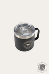 Ringers Western Brew Mug Powder Coated Insulated - Black
