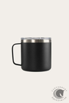 Ringers Western Brew Mug Powder Coated Insulated - Black