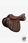PE Chamonix Leather Close Contact Jump Saddle Brown