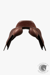 PE Chamonix Leather Close Contact Jump Saddle Brown