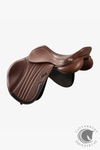 PE Chamonix Leather Close Contact Jump Saddle Brown