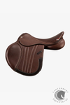 PE Chamonix Leather Close Contact Jump Saddle Brown