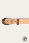 Ringers Western Dallas Belt - Brown / Silver