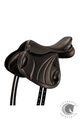 PE Deauville Leather Mono flap Cross Country Saddle Brown