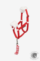 LeMieux Hobby Horse Christmas Headcollar & Leadrope Red