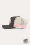 Ringers Western Hometown Trucker Cap - Charcoal/Rosey