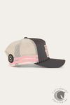 Ringers Western Hometown Trucker Cap - Charcoal/Rosey