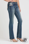 Grace in LA Horse Shoe Modify Bootcut Jeans