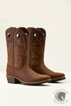 Ariat Men's Hybrid Roughstock Square Toe Western Boots - Distressed Brown