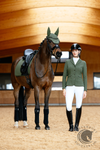 LeMieux Jessica Mesh Show Jacket Pine Green
