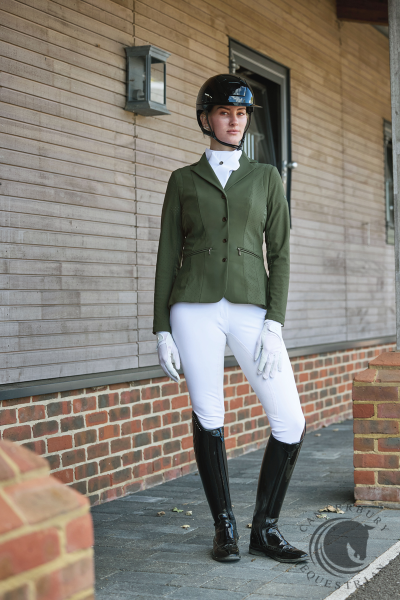 LeMieux Jessica Mesh Show Jacket Pine Green