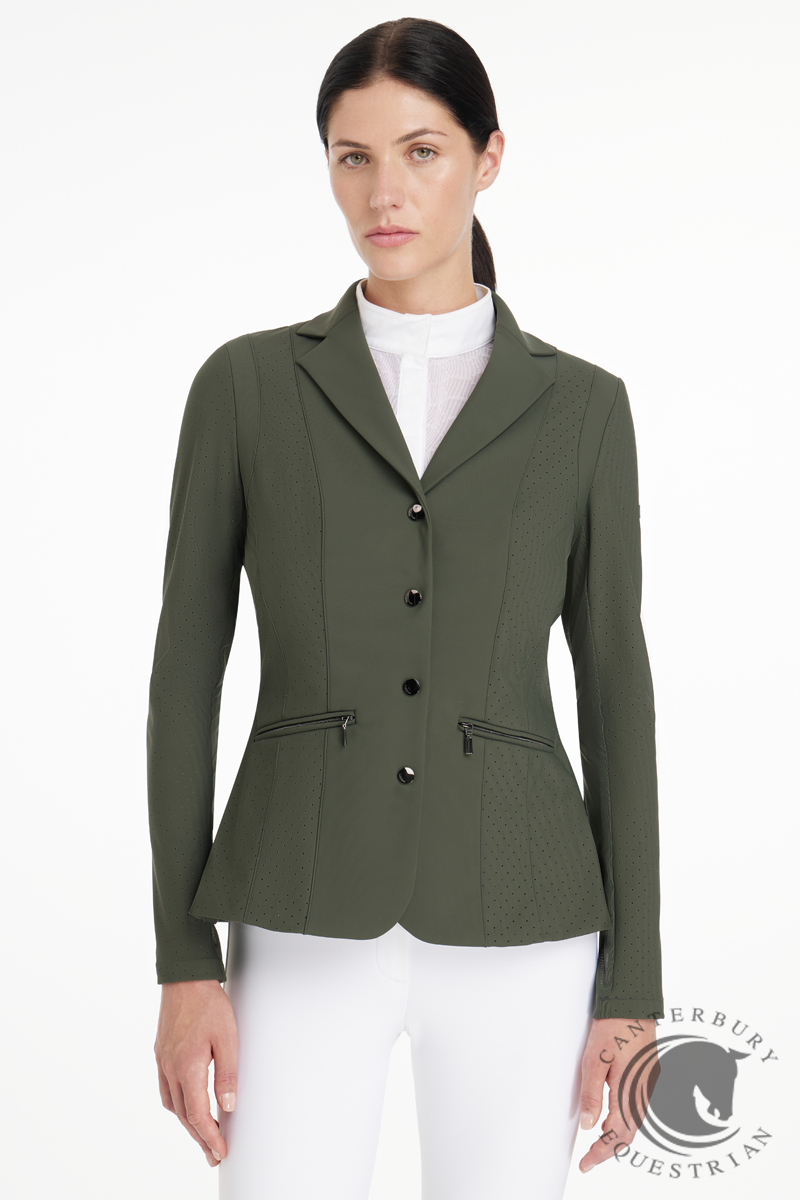 LeMieux Jessica Mesh Show Jacket Pine Green