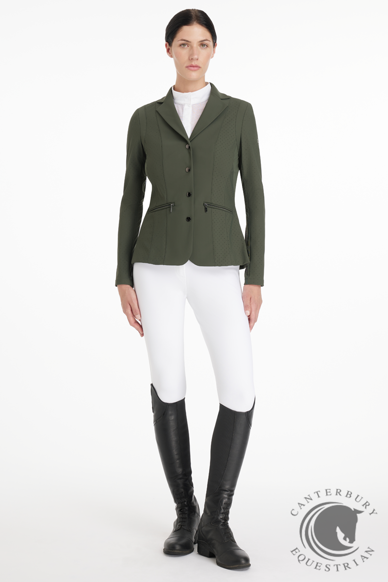 LeMieux Jessica Mesh Show Jacket Pine Green