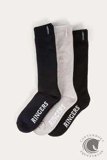  Ringers Western Kenilworth Mens 3 Pack Socks - Multi