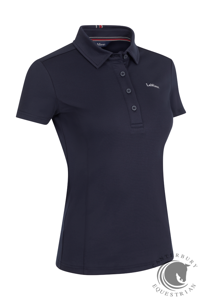 LeMieux Elite Ladies Polo Shirt Navy