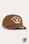 Ringers Western Lady Luck Baseball Cap - Saddle Brown