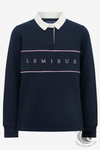LeMieux Young Rider Riley Rugby Shirt Navy