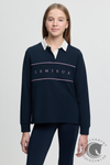 LeMieux Young Rider Riley Rugby Shirt Navy