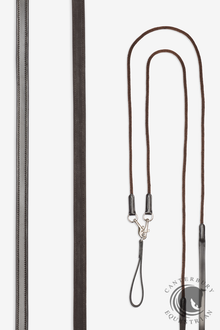  LeMieux Leather Draw Reins Brown