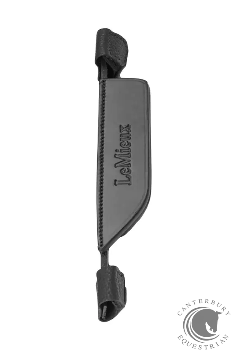 LeMieux Leather Bridle Blinkers Black