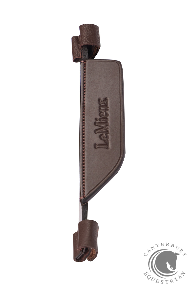 LeMieux Leather Bridle Blinkers Havanna