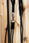 LeMieux Leather Draw Reins Black