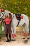 LeMieux Loire Classic GP Square Cranberry