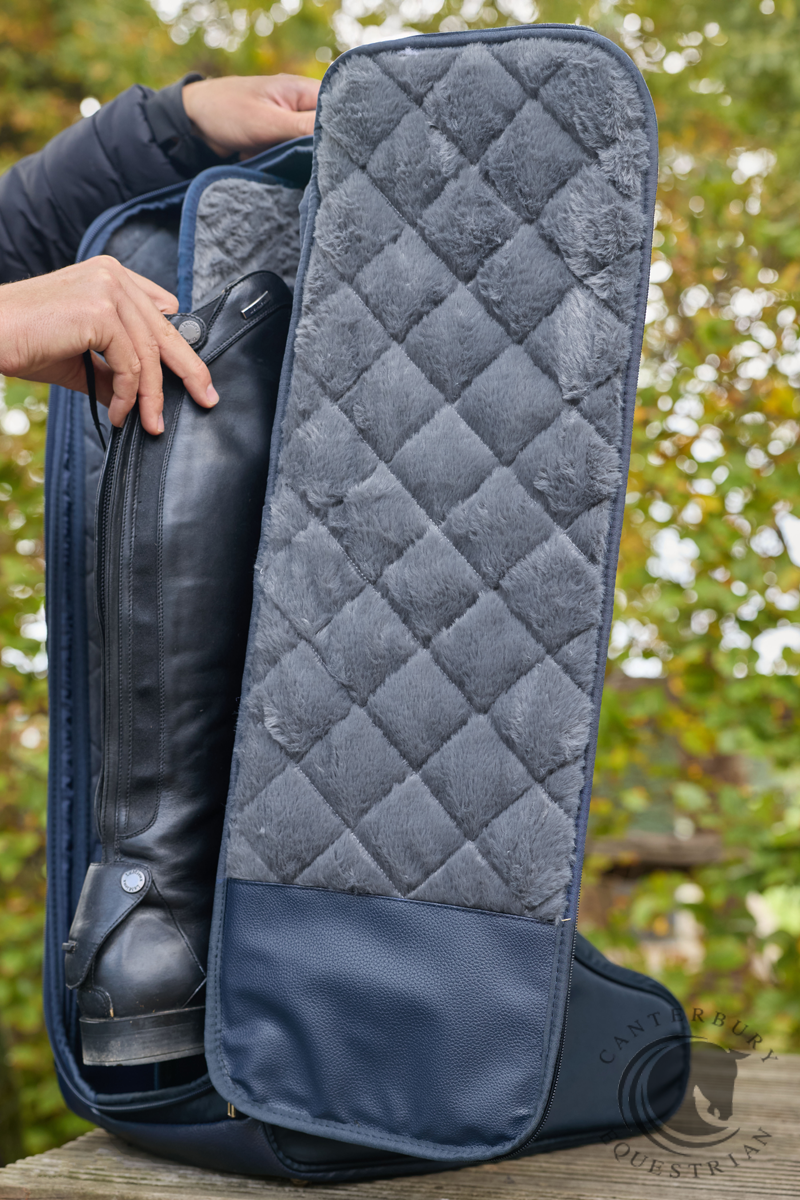 LeMieux Luxe Boot Bag Navy