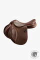 PE Lyon Leather Close Contact Jump Saddle Brown