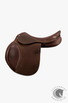 PE Lyon Leather Close Contact Jump Saddle Brown