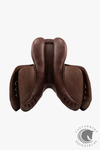 PE Lyon Leather Close Contact Jump Saddle Brown