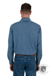 Wrangler Men's Jay Denim Western Long Sleeve Shirt