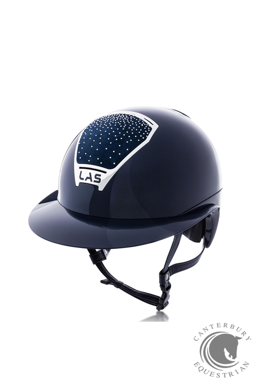 LAS OPERA CASCATA LV Helmet Blue - Blue/Cromo/Crystal / Medium