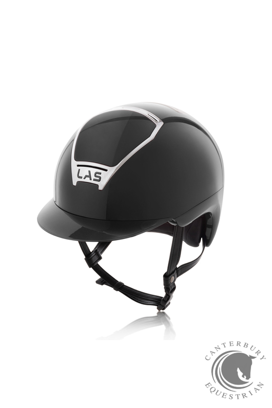 LAS OPERA METAL Helmet Black - Black Cromo / Medium