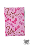Pink Western Wrapping Paper
