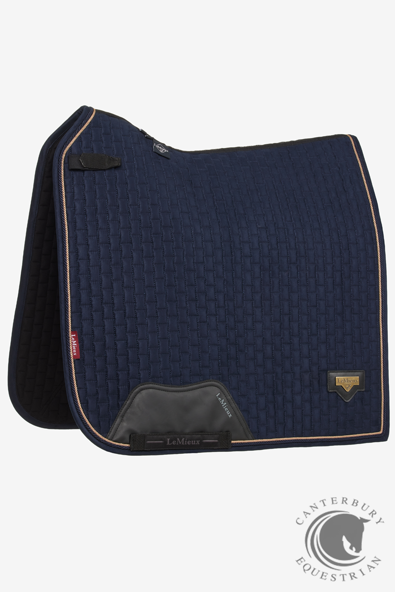 LeMieux Puissance Suede Dressage Pad Navy