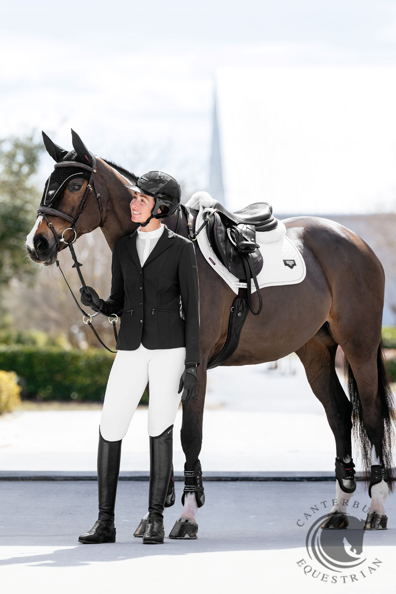 LeMieux Puissance Suede CC Pad White